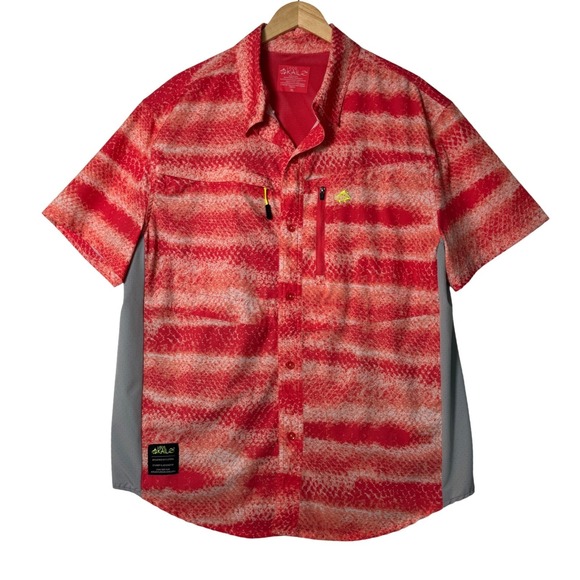 Loco Skailz Other - Loco Skailz‎ Mens Performance Fishing Shirt Size XL Outdoor Angler